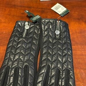 Ralph Lauren women leather gloves